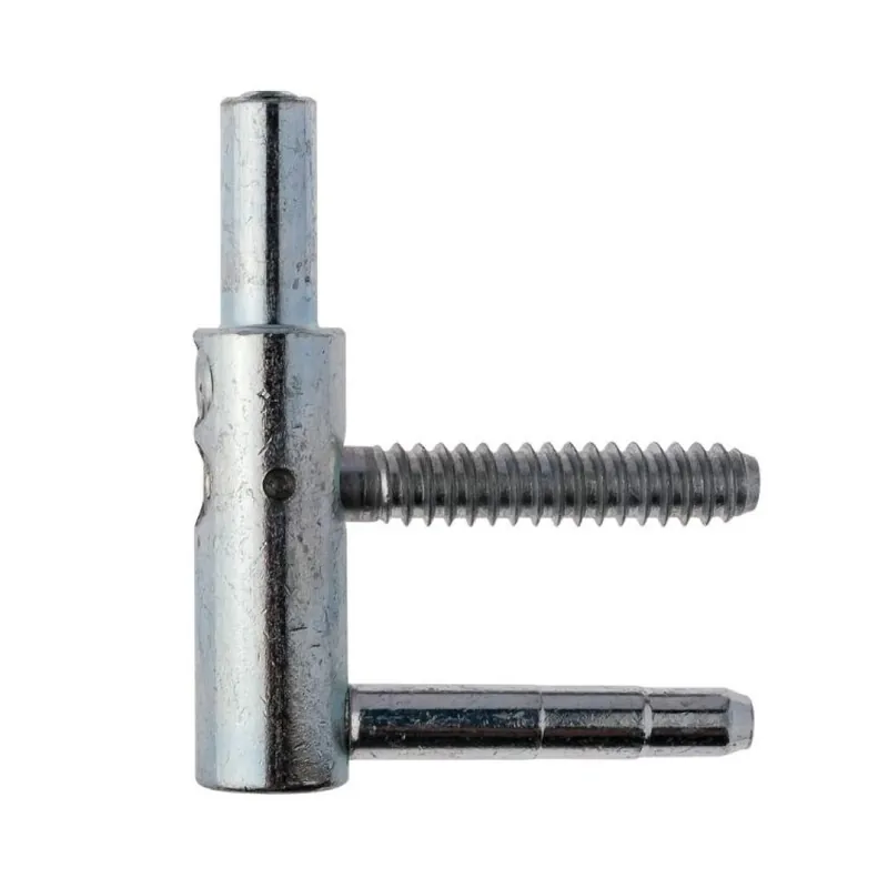Cerniera registrabile Exacta CG495140H502 Otlav per porta in legno, parte maschio, diametro 14 mm, gambi 7,8x38 mm, Acciaio finitura Zincato Express Levering
