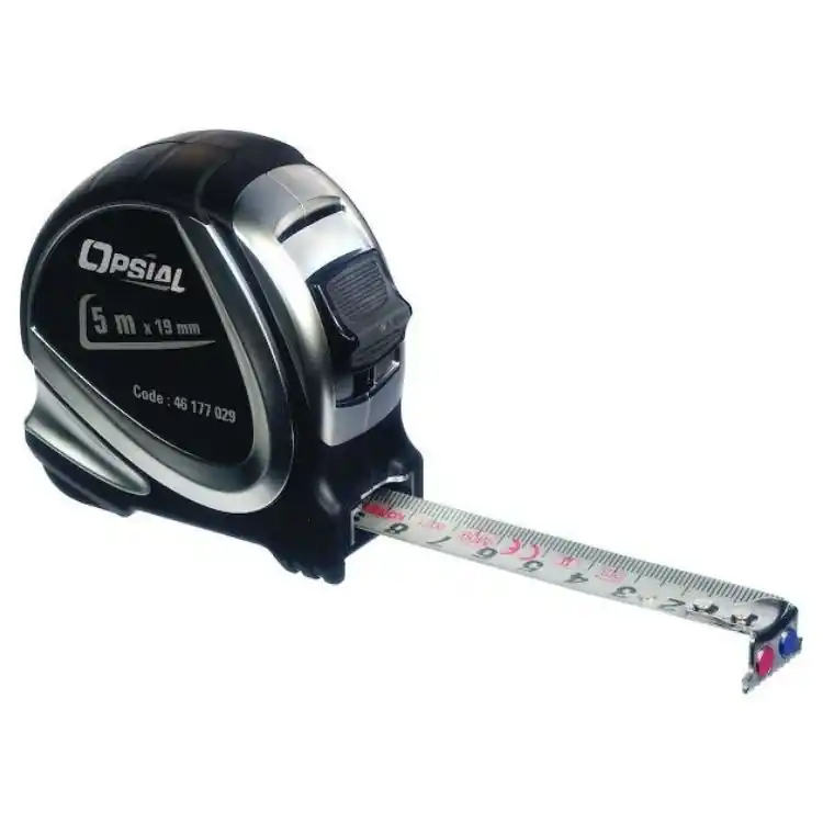 Beperkt Aanbod Flessometro Opsial, con doppia lettura, lunghezza 5 m, larghezza 19 mm