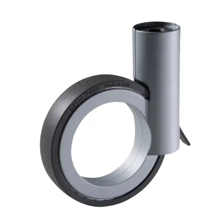 Ruota girevole Rotola Ogtm per arredo design, diametro 120 mm, altezza 127 mm, con freno in materiale zama Grigio 7011 Koop Vandaag