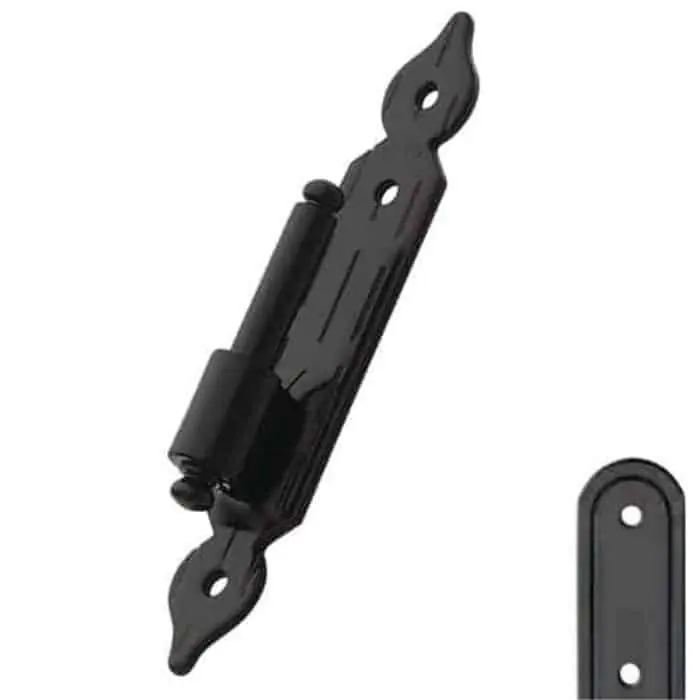 Exclusieve Aanbieding Cardini su lama Omad 8233, diametro 12 mm, lama 200 x 28 mm, serie 8000 tonda, distanza del cardine 24 mm, finitura Verniciato Nero