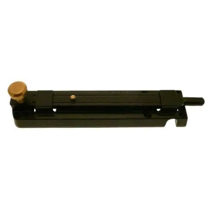 Catenaccio sicurezza Omad 7530, modello Smarty, per spagnoletta 1 ante, lunghezza 230 mm, finitura Verniciato Nero Gereduceerde Prijs