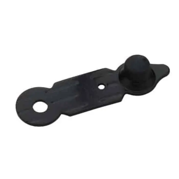 Paracolpi per fermascuro ad avvitare OMAD, lunghezza 86 mm, finitura verniciato nero Nu Kopen