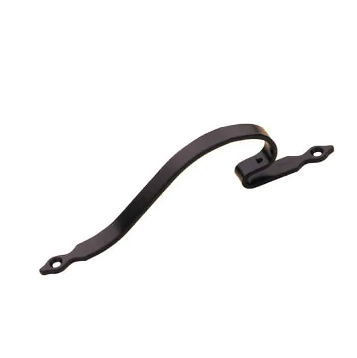 Maniglia per persiane 1600 Omad, lunghezza 210 mm, serie cuore, finitura Verniciato Nero Populair