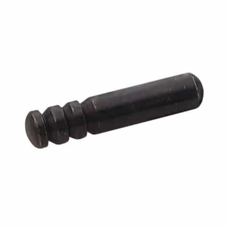 Populair Fermo a marmo 1558 Omad per spagnoletta, diametro 10 mm, altezza 70 mm, Acciaio finitura Nero