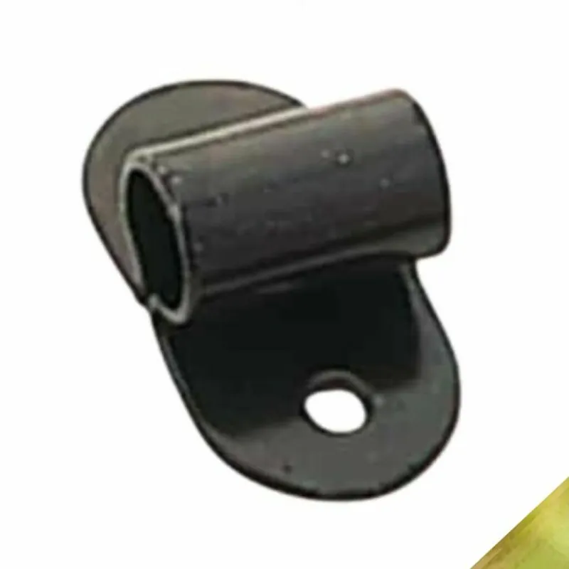 Bestel Nu Occhio tondo 1544 Omad per spagnoletta, diametro 10 mm, dimensione piastra 39x20 mm, Acciaio finitura Iridizzato Tropicalizzato