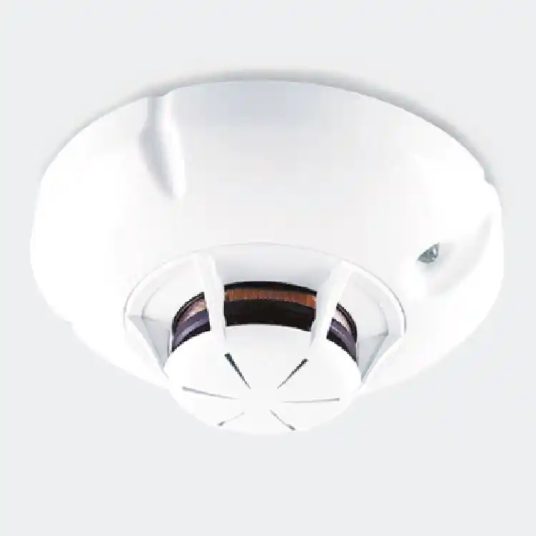 Rilevatore fumo e calore RFC Ninz 2602004 CE, per centralina monozona, dimensioni 52x100 mm, finitura Bianco Snelle Levering