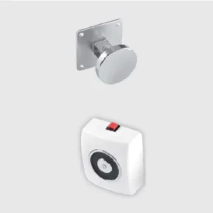 Actieprijs Elettromagnete a parete EM Ninz 2601007 CE, per trattenuta anta porta tagliafuoco, ancora snodata H53, finitura Bianco