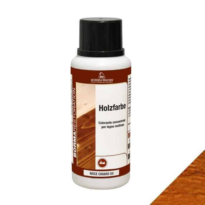 Tijdelijk Beschikbaar Colorante Holzfarbe Borma Wachs 3000 per legno grezzo, flacone 250 ml, colore Giallo 120