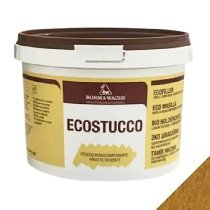 Ecostucco Borma Wachs per legno 1520, ad acqua, barattolo 500 g, colore Pino 05 Hete Deal
