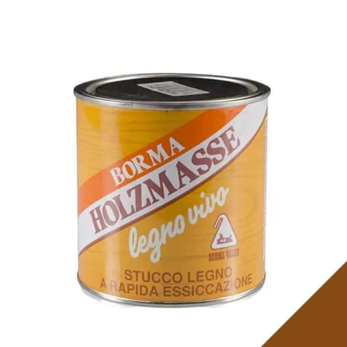Bestseller Stucco Holzmasse Borma Wachs 1800 per ristrutturazione legno, rapida essiccazione, lattina 250 ml, colore Teak 17