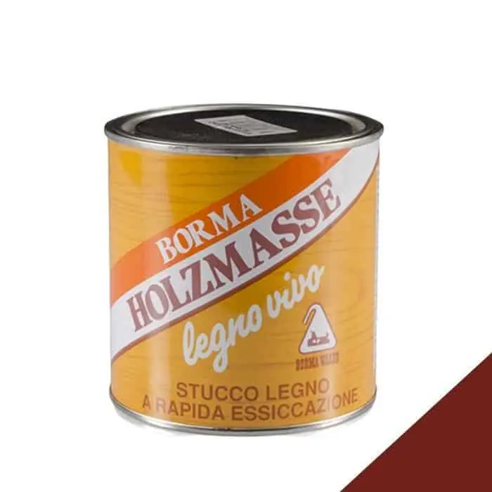 Actieprijs Stucco Holzmasse Borma Wachs 1800 per ristrutturazione legno, rapida essiccazione, lattina 250 ml, colore Mogano 62