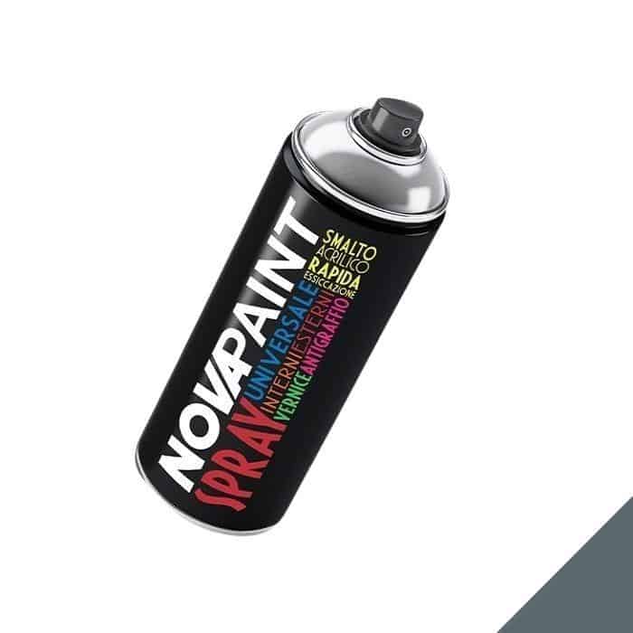 Direct Beschikbaar Smalto acrilico Nova universale, spray 400 ml, colore Grigio Blu 7031