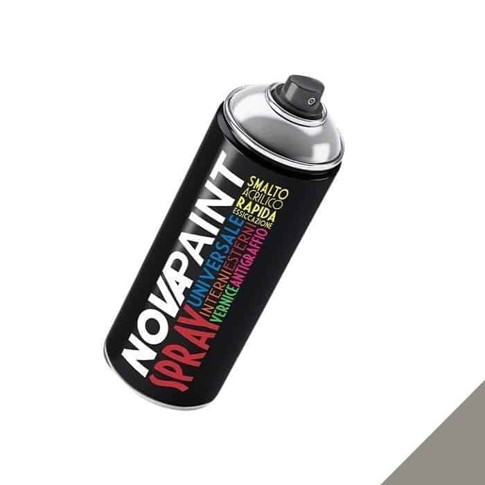 Smalto acrilico Nova universale, spray 400 ml, colore Grigio Pietra 7030 Snelle Levering