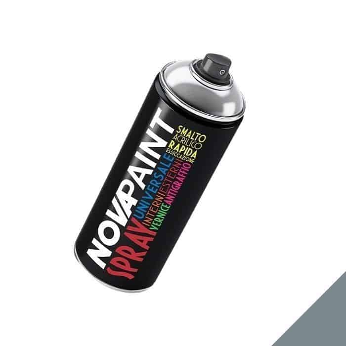 Direct Beschikbaar Smalto acrilico Nova universale, spray 400 ml, colore Grigio Vaio 7000