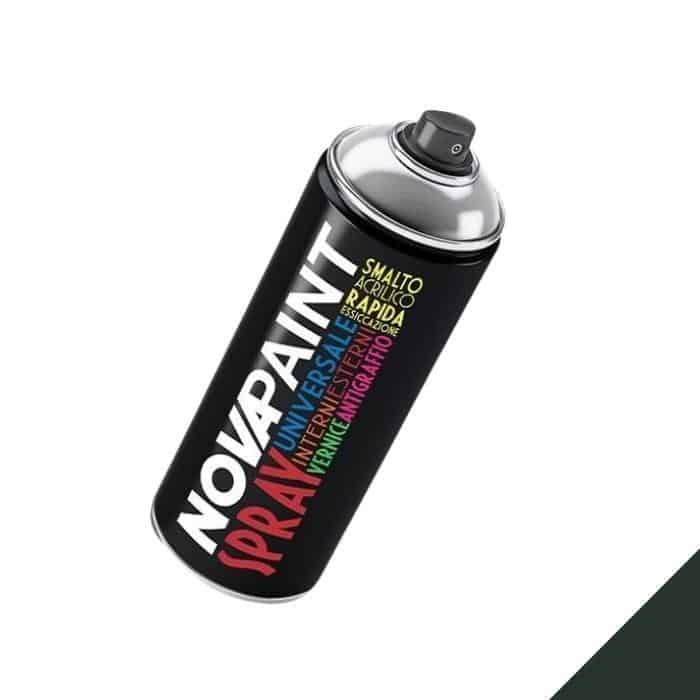 Betaalbaar Smalto acrilico Nova universale, spray 400 ml, colore Verde Abete Opaco 6009