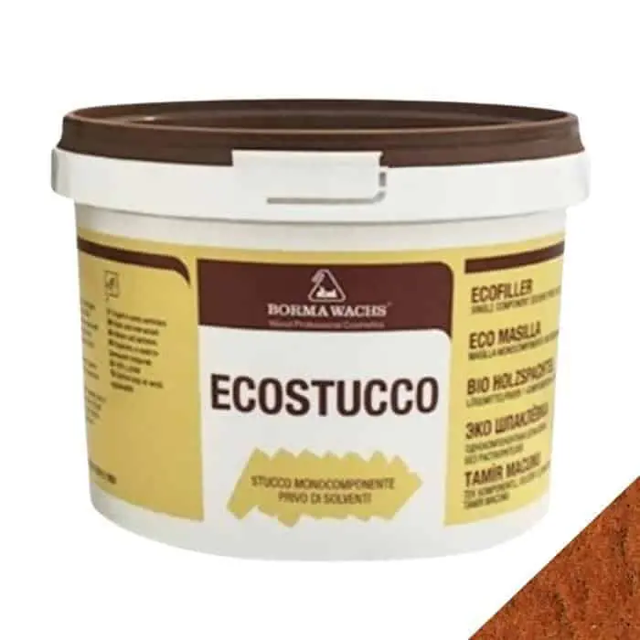 Ecostucco Borma Wachs 1550 per legno, ad acqua, barattolo 1 kg, colore Douglas 54 Aanbieding