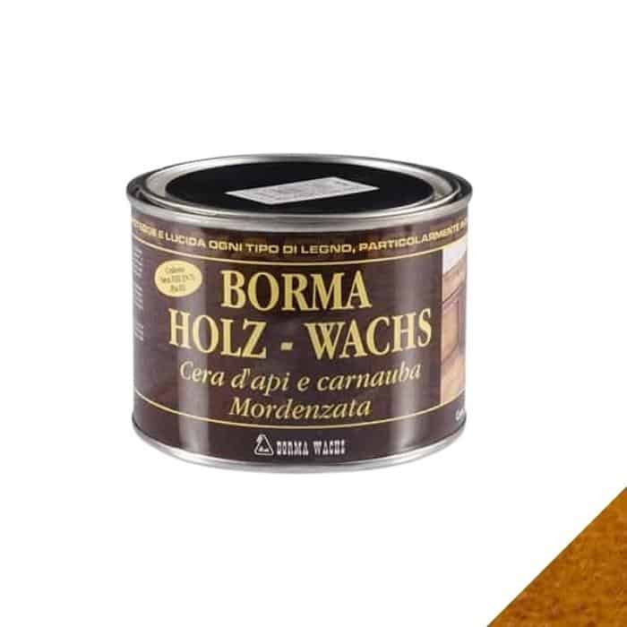 Goedkoop Cera di api Holzwachs Borma Wachs 0120 per legno, mordenzata, in pasta, latta 500 ml, colore Noce Chiaro 53
