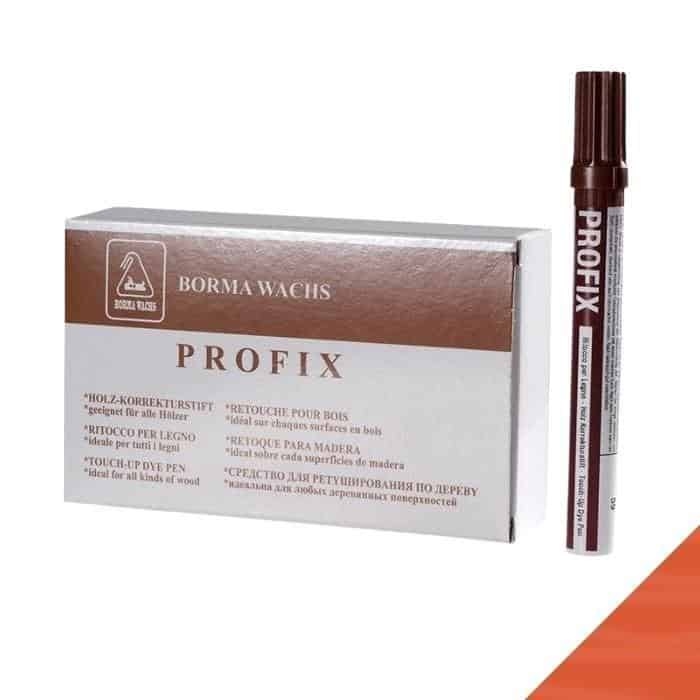 Pennarello Profix Borma Wachs 0800 per ritocco legno, punta a scalpello, colore Ciliegio Medio 30 Beste Prijs