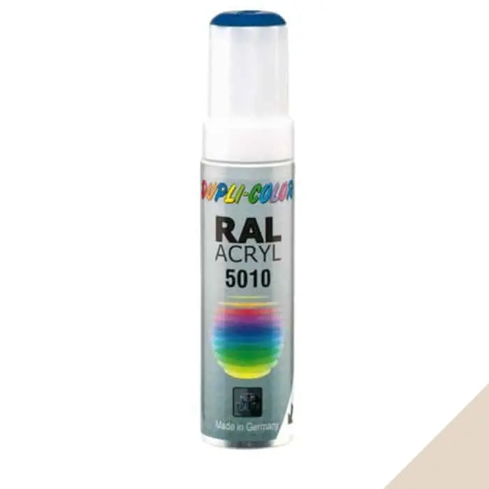 Betrouwbaar Vernice acrilica Ral Acryl Dupli Color per riparazione e verniciatura, stilo 12 ml, colore Bianco Perla 1013