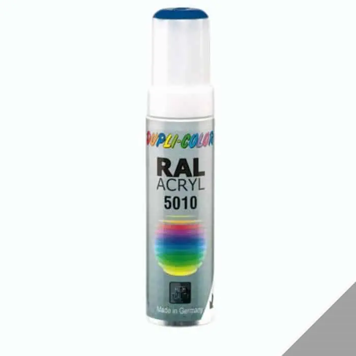 Alleen Vandaag Vernice acrilica Ral Acryl Dupli Color per riparazione e verniciatura, stilo 12 ml, colore Argento 9006