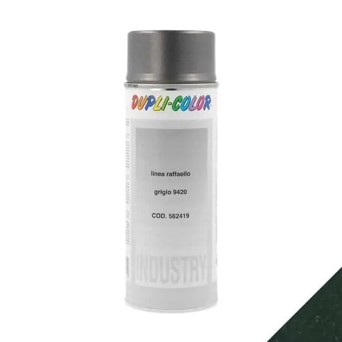 Spray Raffaello Dupli Color per riparazione verniciatura, bomboletta 400 ml, colore Verde 6360 Aanbieding