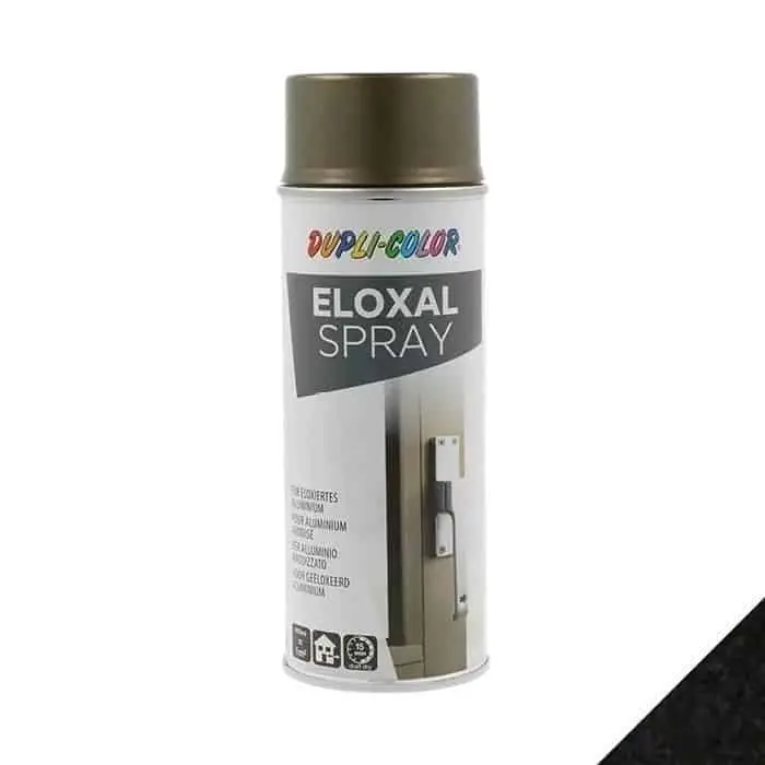Veilige Betaling Spray Eloxal Dupli Color per riparazione graffio e danno, bomboletta 400 ml, colore Bronzo Scuro