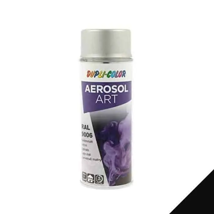 Spray Aerosol Art Dupli Color universale, bomboletta 400 ml, colore Nero Intenso Opaco 9005 Fabrieksprijs