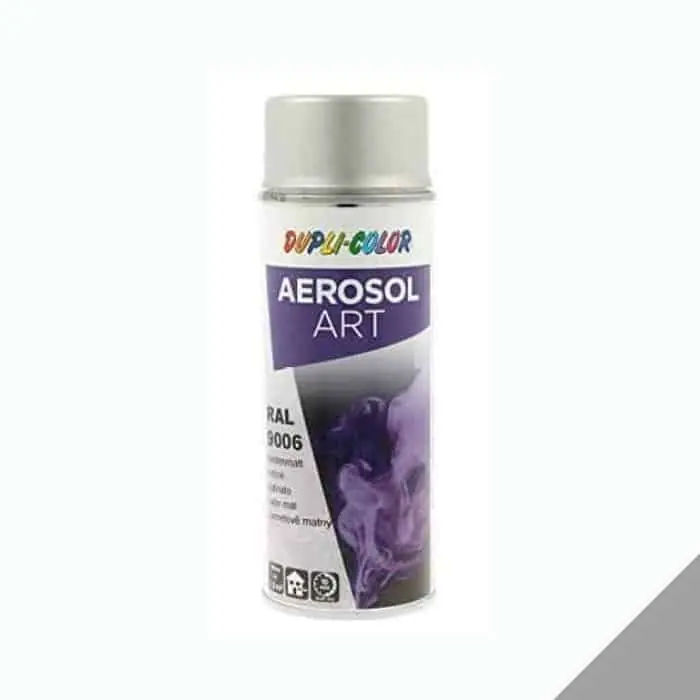 Spray Aerosol Art Dupli Color universale, bomboletta 400 ml, colore Alluminio Brillante 9006 Seizoensaanbieding