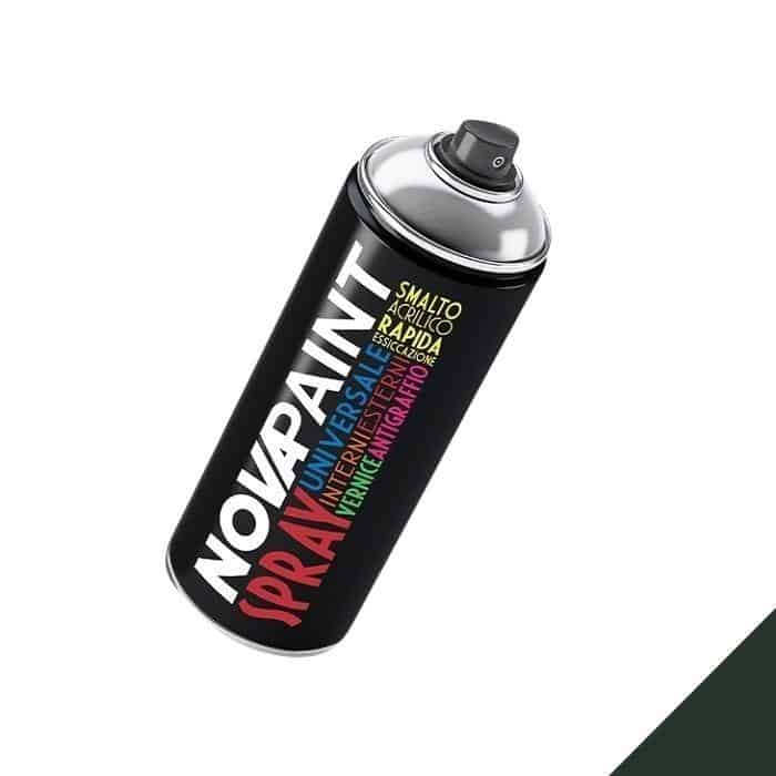 Finale Uitverkoop Smalto acrilico Nova universale, spray 400 ml, colore Verde Abete 6009