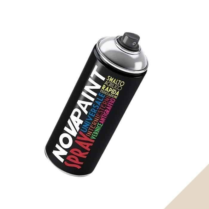 Meest Verkocht Smalto acrilico Nova universale, spray 400 ml, colore Bianco Perla 1013
