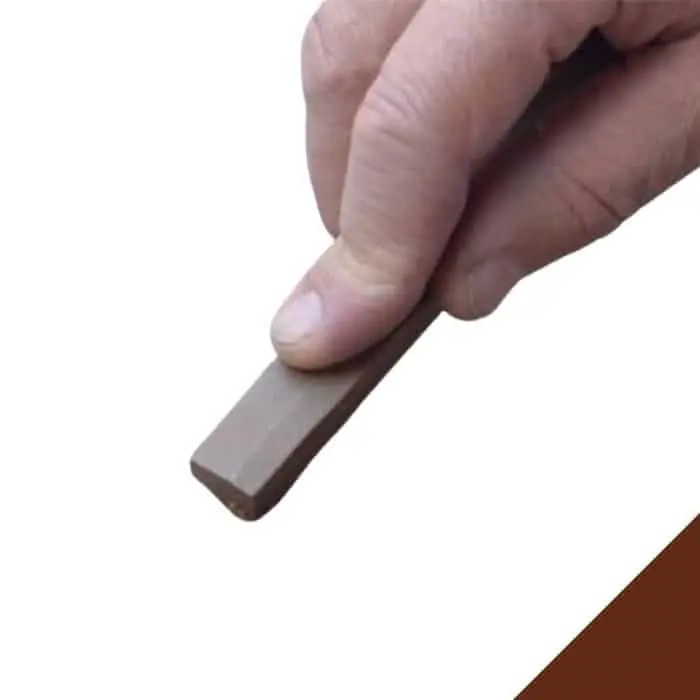 Stucco cera morbido Borma Wachs 1000 per ritocco su legno, stick 30 g, colore Noce Medio 59 Lage Kosten