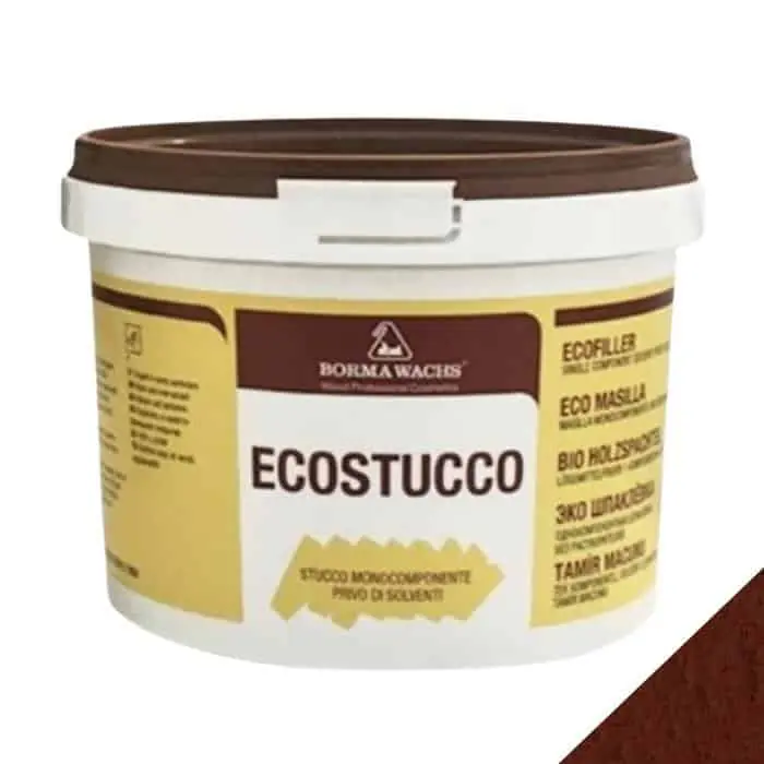 Ecostucco Borma Wachs 1550 per legno, ad acqua, barattolo 1 kg, colore Mogano 62 Koop Vandaag