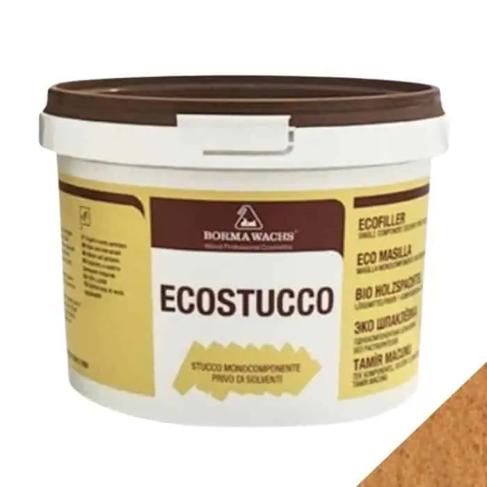 Actieprijs Ecostucco Borma Wachs 1550 per legno, ad acqua, barattolo 1 kg, colore Rovere 51