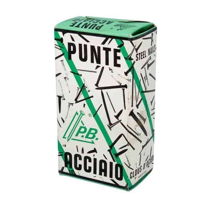 Chiodino Nova per battiscopa, dimensioni 1,2x25 mm, materiale Acciaio Gecertificeerd