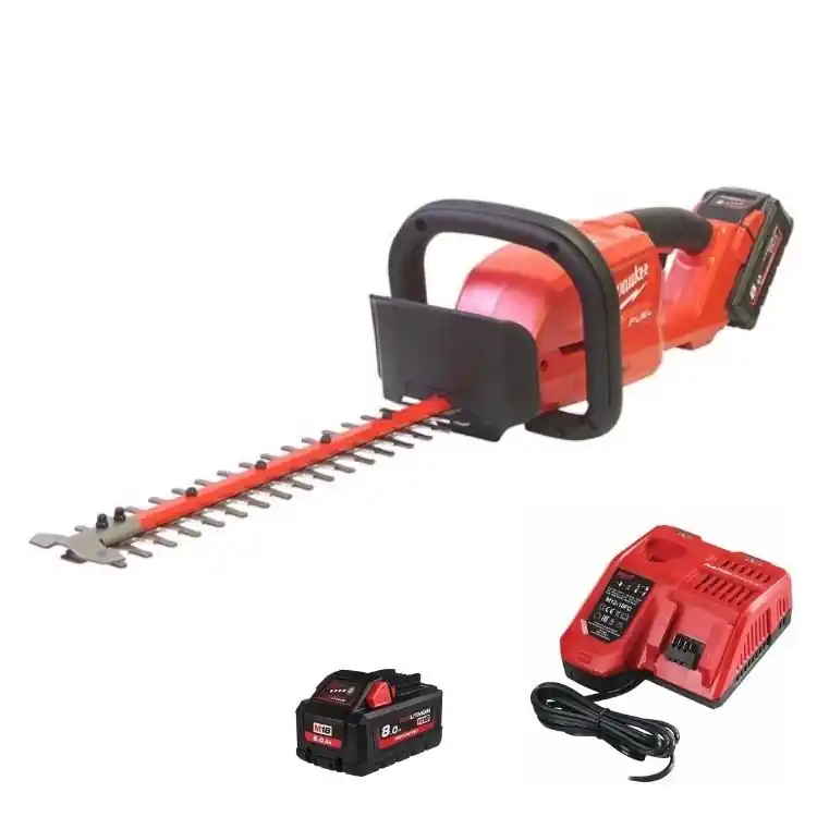 Tagliasiepi M18 FHT45-802 Fuel Milwaukee, lama da 450 mm, taglio 19 mm, kit batteria 8 Ah Koopje