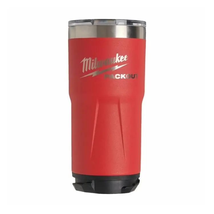 Nieuw Tazza termica Packout Milwaukee, doppio strato isolante, formato 591 ml, in Acciaio Inossidabile