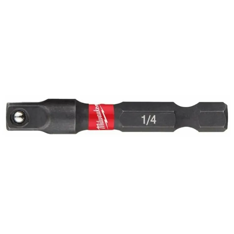 Express Levering Adattatore 1/4 Hex - 1/4 pollici Milwaukee, per avvitatore ad impulsi, lunghezza 50 mm