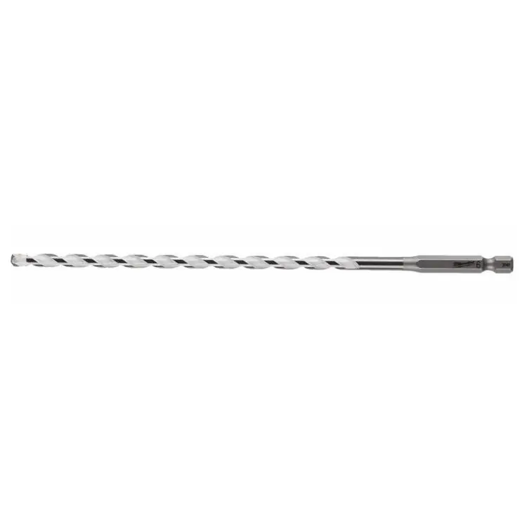 Op = Op Punta multimateriale Milwaukee per trapano, diametro 6 mm, lunghezza 200 mm, tagliente al Carburo