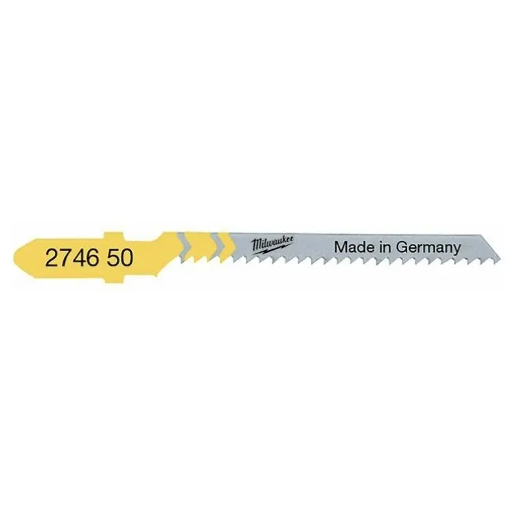 Laatste Kans Lama da seghetto T 119 BO Milwaukee, per legno e PVC, dimensioni 50x2 mm, 5 pezzi