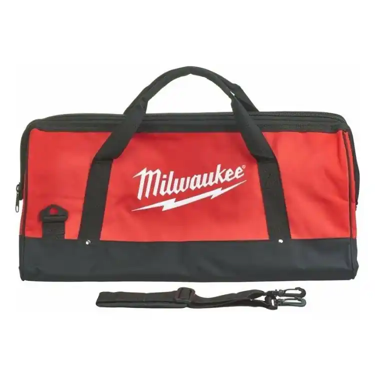 Borsone porta attrezzi Milwaukee, a tracolla, taglia L, dimensioni 570x330x292 mm Shop Nu