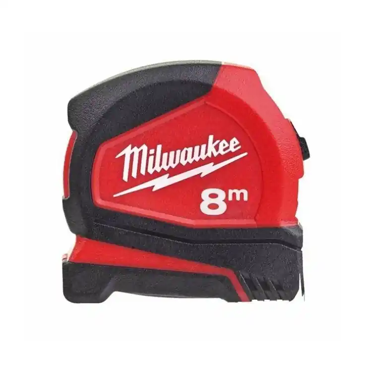 Flessometro PRO COMPACT Milwaukee, dimensioni compatte, diametro lama 25 mm, lunghezza 8000 mm Beste Prijs