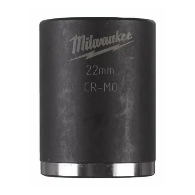 Gereduceerde Prijs Bussola a macchina corta Milwaukee, attacco 3/8 pollici quadro, diametro 22 mm, lunghezza 32 mm, in Lega di Acciaio