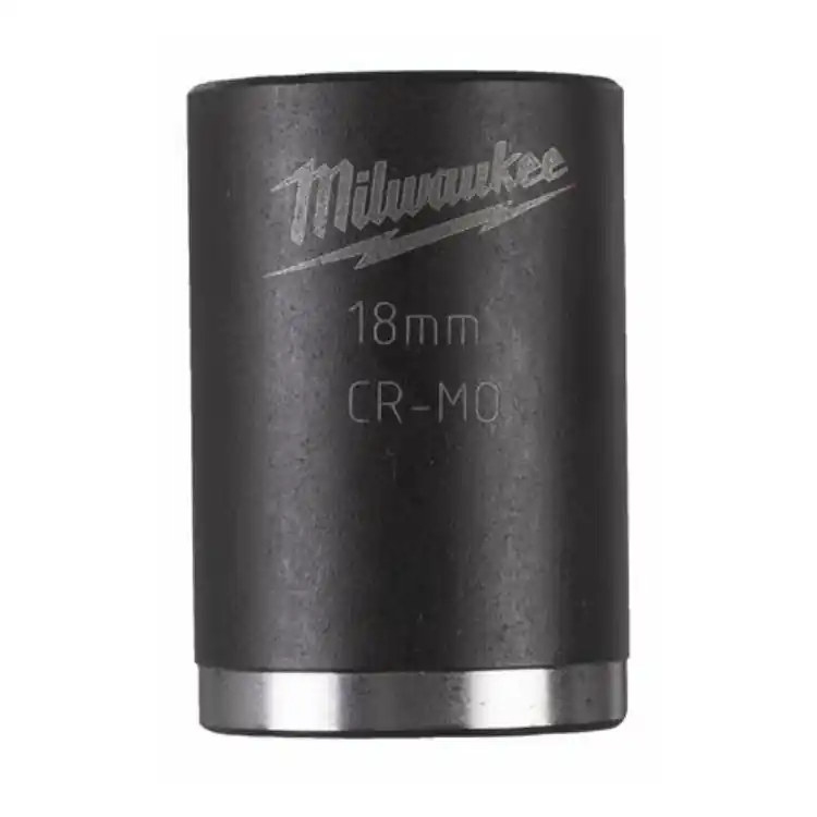 Actieprijs Bussola a macchina corta Milwaukee, attacco 3/8 pollici quadro, diametro 18 mm, lunghezza 32 mm, in Lega di Acciaio