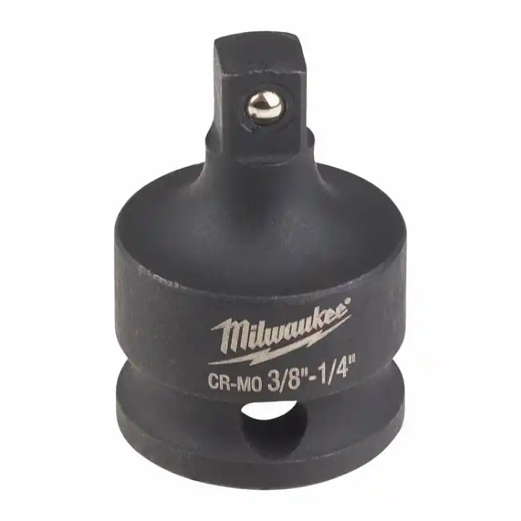 Adattatore Milwaukee per bussola da 3/8 - 1/4 pollici quadro, lunghezza 32 mm, in Acciaio CR-MO Lage Kosten