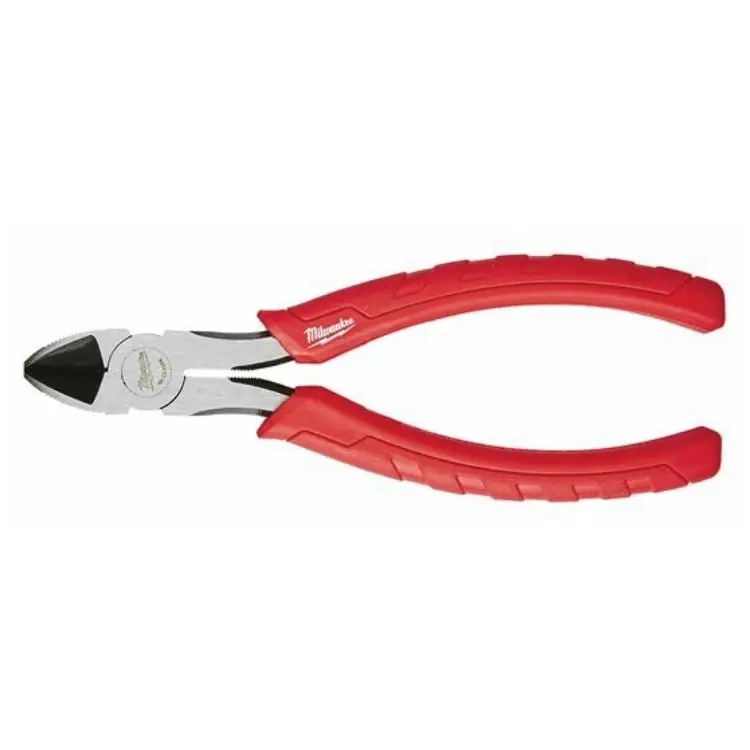 Tronchese a tagliente diagonale Milwaukee, per serraggio, ganasce in metallo duro temperato 64 HRC, lunghezza 160 mm Hoge Kwaliteit