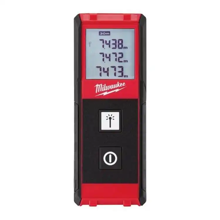 Merkproduct Rilevatore Laser LDM 30 Milwaukee, portata fino a 30 mt, schermo 25x25 mm