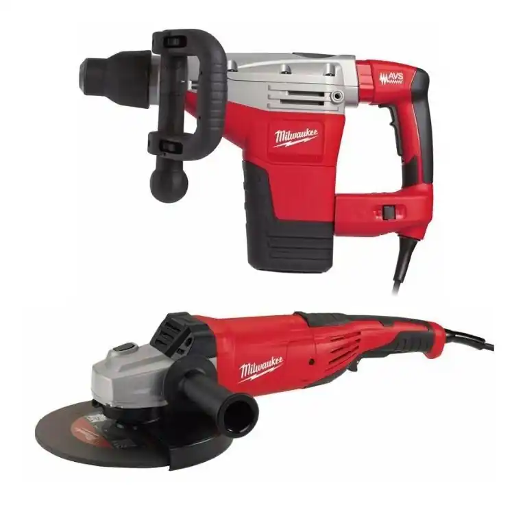 Kit Martello demo-perforatore SDS-MAX K 500 S + Smerigliatrice angolare AG 22-230 DMS Milwaukee Korting