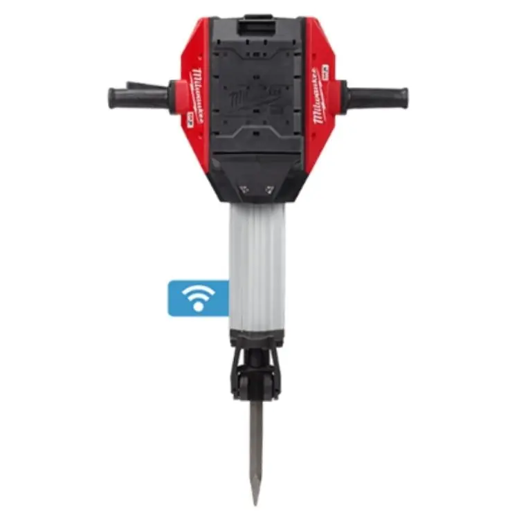Martello demolitore MX Fuel Milwaukee, attacco 28 mm K-Hex, peso 24,8 Kg, motore Powerstate MX Fuel Populair