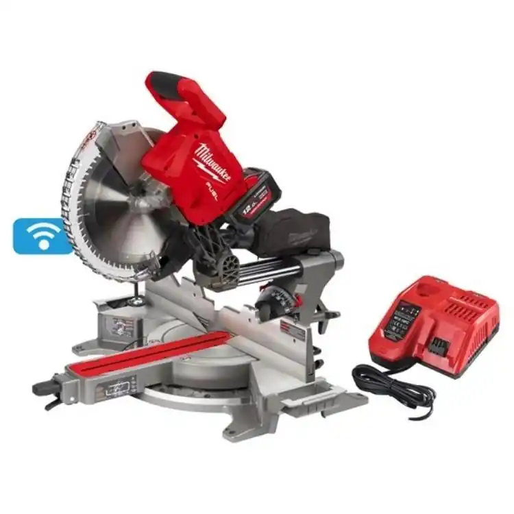 Beste Prijs Troncatrice radiale M18 One Key Fuel Milwaukee, diametro lama 305 mm, batteria Li-ion 12,0 Ah, motore Powerstate