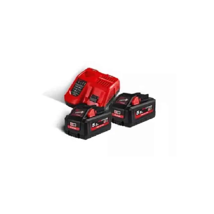 Kit caricabatterie M18 HNRG 552 Milwaukee, 2 batterie Li-ion 5,5 Ah, voltaggio 18V Goedkoop